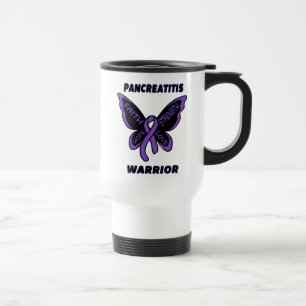 Mug De Voyage Papillon/Guerrier...Pancréatite