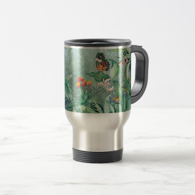 Mug De Voyage Paradis tropical (Devant droit)