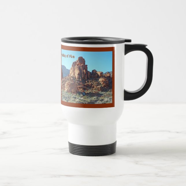 Mug De Voyage Parc d'état de Valley of Fire (Droite)