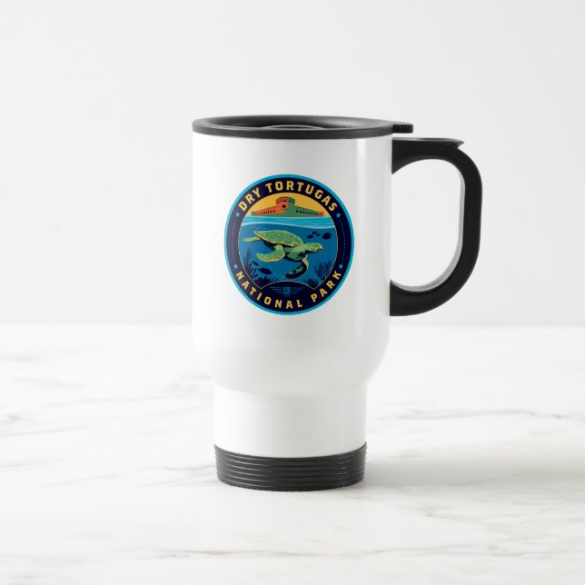 Mug De Voyage Parc national de Dry Tortugas (Droite)