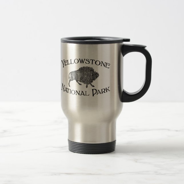 Mug De Voyage Parc national de Yellowstone (Droit)