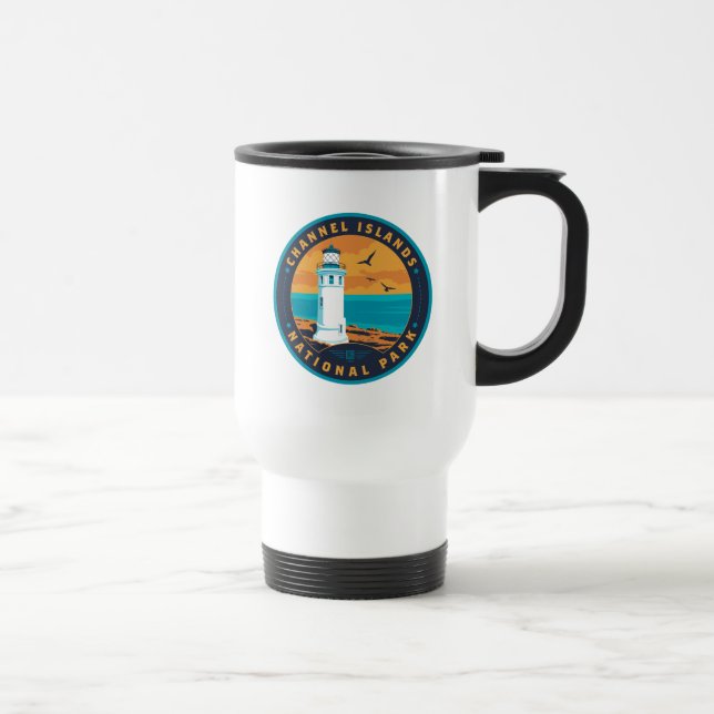 Mug De Voyage Parc national des îles Channel (Droite)