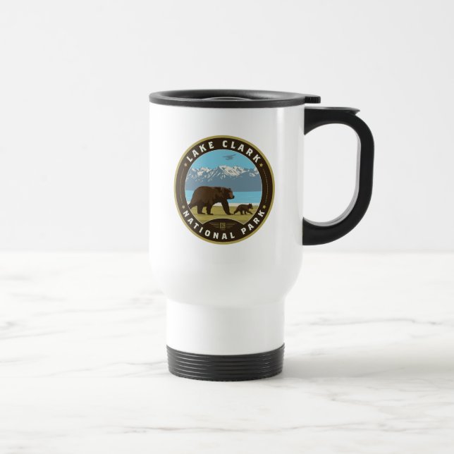 Mug De Voyage Parc national du lac Clark (Droite)