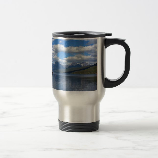 Mug De Voyage Parc photographique Glacier National. (Droit)