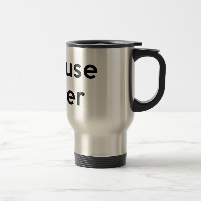Mug De Voyage Parce que la bière (Droit)
