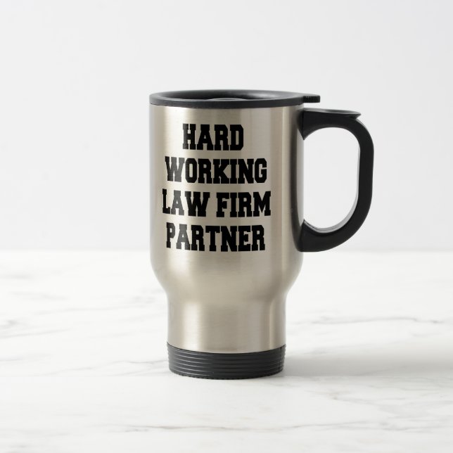 Mug De Voyage Partenaire du cabinet de droit du travail difficil (Droit)