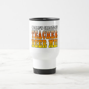 Mug De Voyage Parties de professeurs : La plus grande bière de