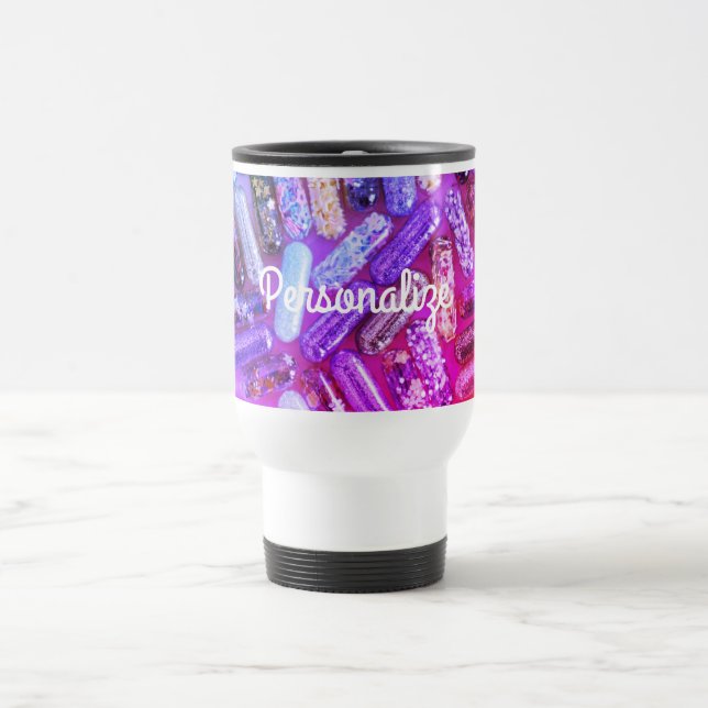 Mug De Voyage Parties scintillant infirmière chercher médicament (Centre)