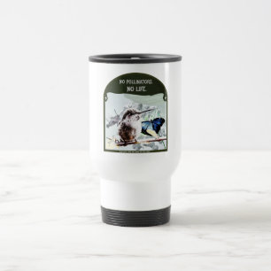 Mug De Voyage Pas de pollinisateurs, pas de vie