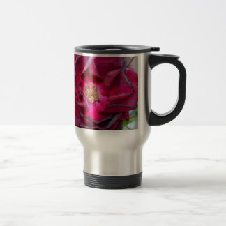Mug De Voyage Passion Burgandy Flower