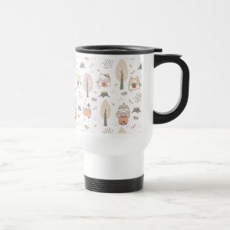 Mug De Voyage Pastel Autumn Cute Cats