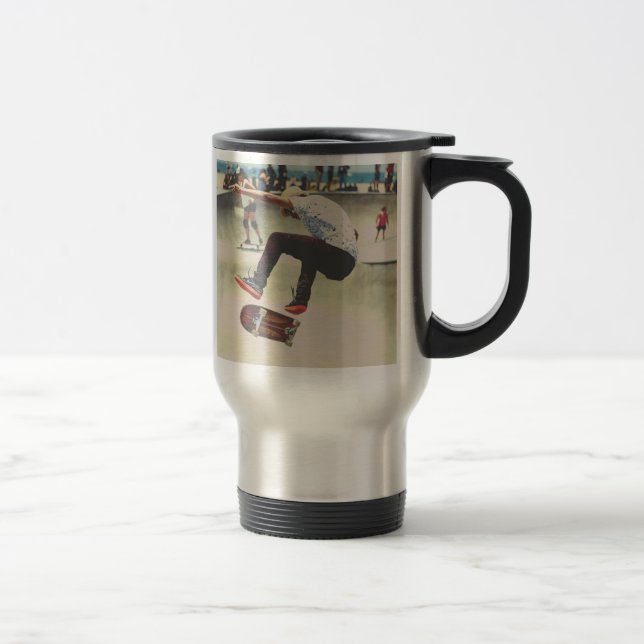 Mug De Voyage Patinage en air (Droit)