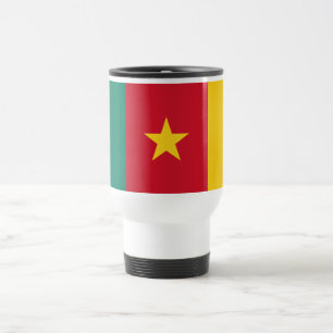 Mug De Voyage Patriotic Cameroon