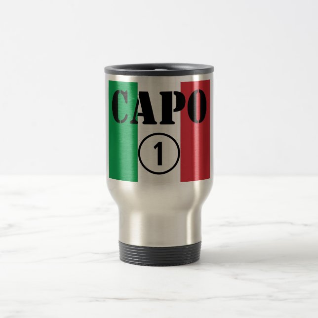 Mug De Voyage Patrons italiens : L'ONU de Numero de capo (Centre)