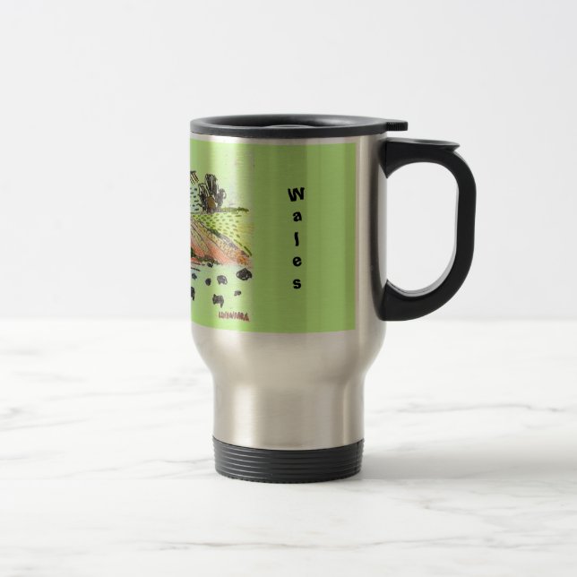 Mug De Voyage Pays gallois (Droit)