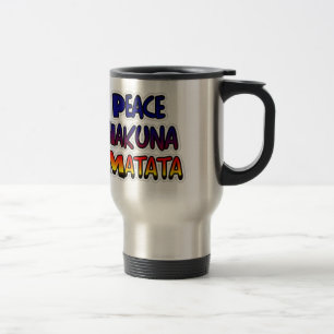 Mug De Voyage Peace Hakuna Matata Gradient Art