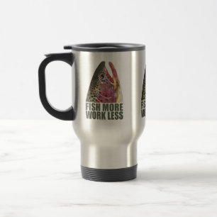 Mug De Voyage Pêche à la truite plus
