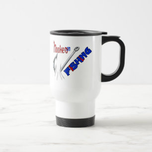 Mug De Voyage Pêche Amusante Accrochée À La Pêche