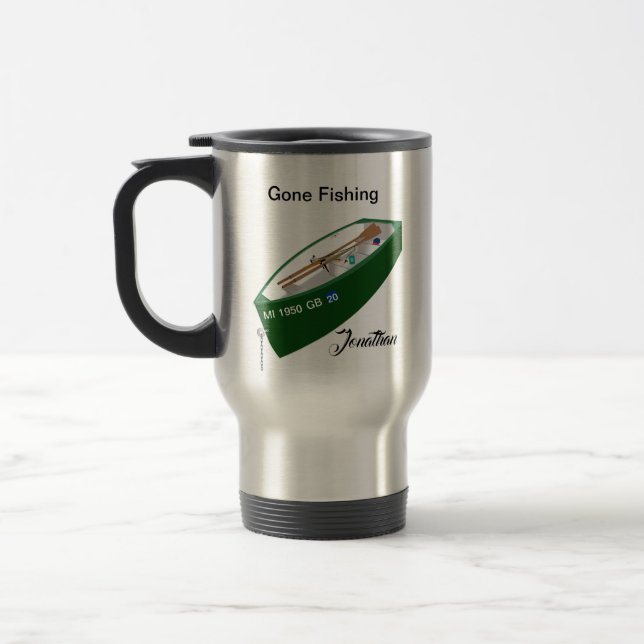 Mug De Voyage Pêche libre (Gauche)