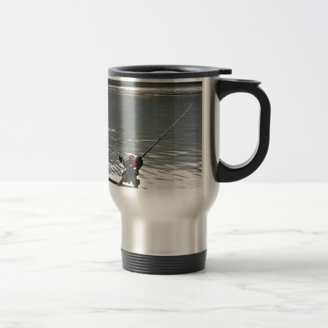 Mug De Voyage Pêche terminée Pas De Travail Aujourd'Hui (Droit)