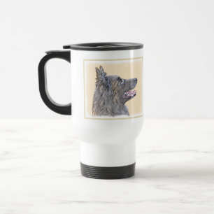 Mug De Voyage Peinture belge Tervuren - Cute Original Chien Art