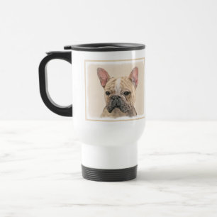 Mug De Voyage Peinture française de Bulldog (Sable) - Belle oeu