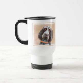 Mug De Voyage Peinture Spinone Italiano - Belle Art Original Chi