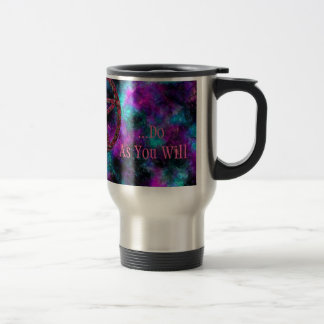 Mug De Voyage Pentagrammes : Rose