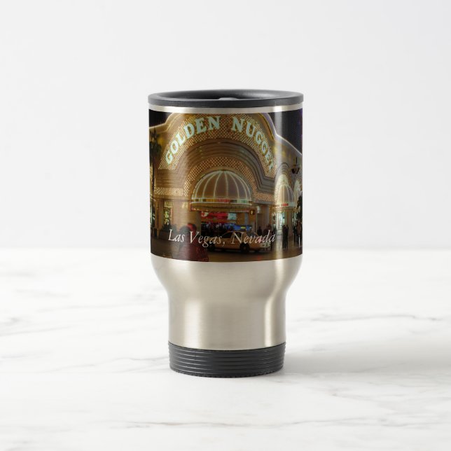 Mug De Voyage Pépite d'or, Las Vegas, Nevada (Centre)