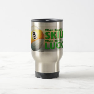 Mug De Voyage Perdre Compétence Gagner chance 9 balle