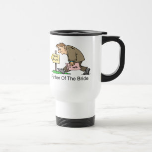 Mug De Voyage Père de la jeune mariée (maison pauvre)