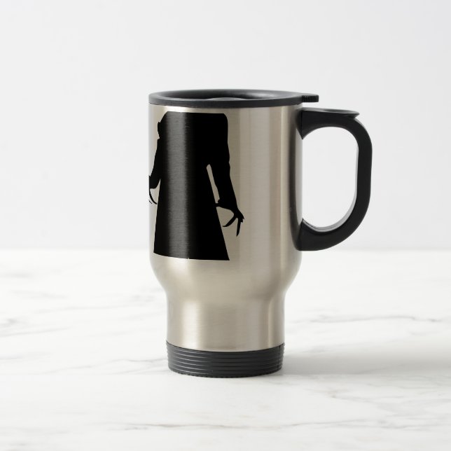 Mug De Voyage père Noël nosferatu (Droit)