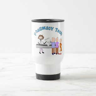 Mug De Voyage Personnages en allumettes de conception de cadeaux
