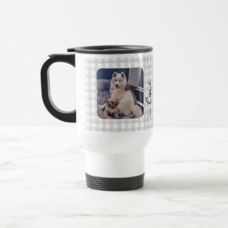 Mug De Voyage Personnalisé Animaux de compagnie Photo Love Empre