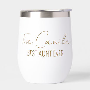 Mug de voyage personnalisé avec  • Café nom person
