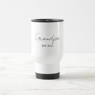 Mug De Voyage Personnalisé "Grandpa Est. [Année]" -