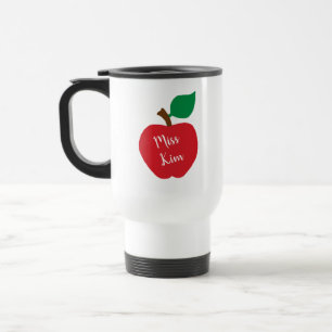 Mug De Voyage Personnaliser enseignant Pomme Gift Tumbler café c
