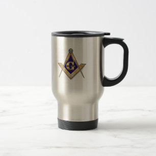 Mug De Voyage Personnalisez les emblèmes maçonniques et de