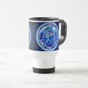 Mug De Voyage Phénix Bleu