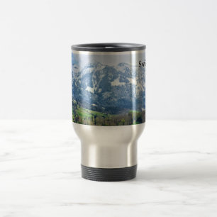 Mug De Voyage Photo des Alpes suisses