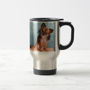 Mug De Voyage Photo faite sur commande de chien de chiwawa