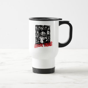 Mug De Voyage Photo grunge de groupe du peloton   de suicide
