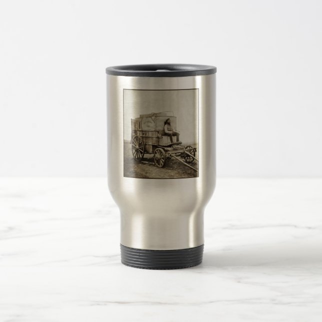 Mug De Voyage Photographie Wagon de Roger Fenton Photo Réalisme (Centre)