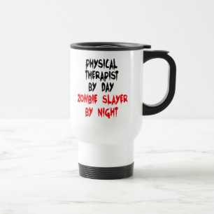 Mug De Voyage Physiothérapeute Zombie plaisanter