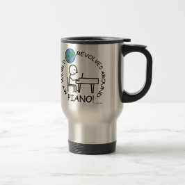 Mug De Voyage Piano - Le Monde tourne autour
