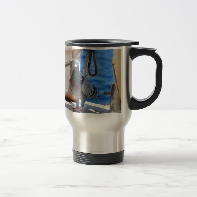 Mug De Voyage Pigeon voyageur (Droit)