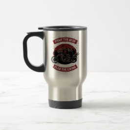 Mug De Voyage Pilote de moto Zombie Fighter
