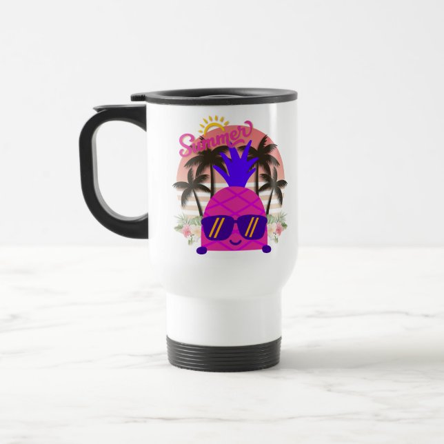 Mug De Voyage Pineapple Enjoy the Summer (Gauche)