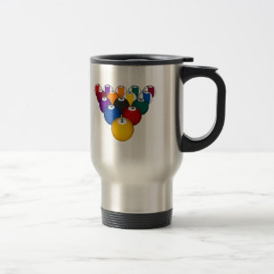 Mug De Voyage Piscine : Billiard Balls : Billiards :Musique de v