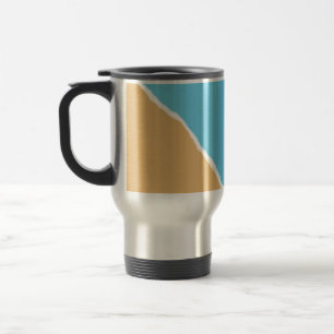 Mug De Voyage Plage Abstraite, mer et ciel